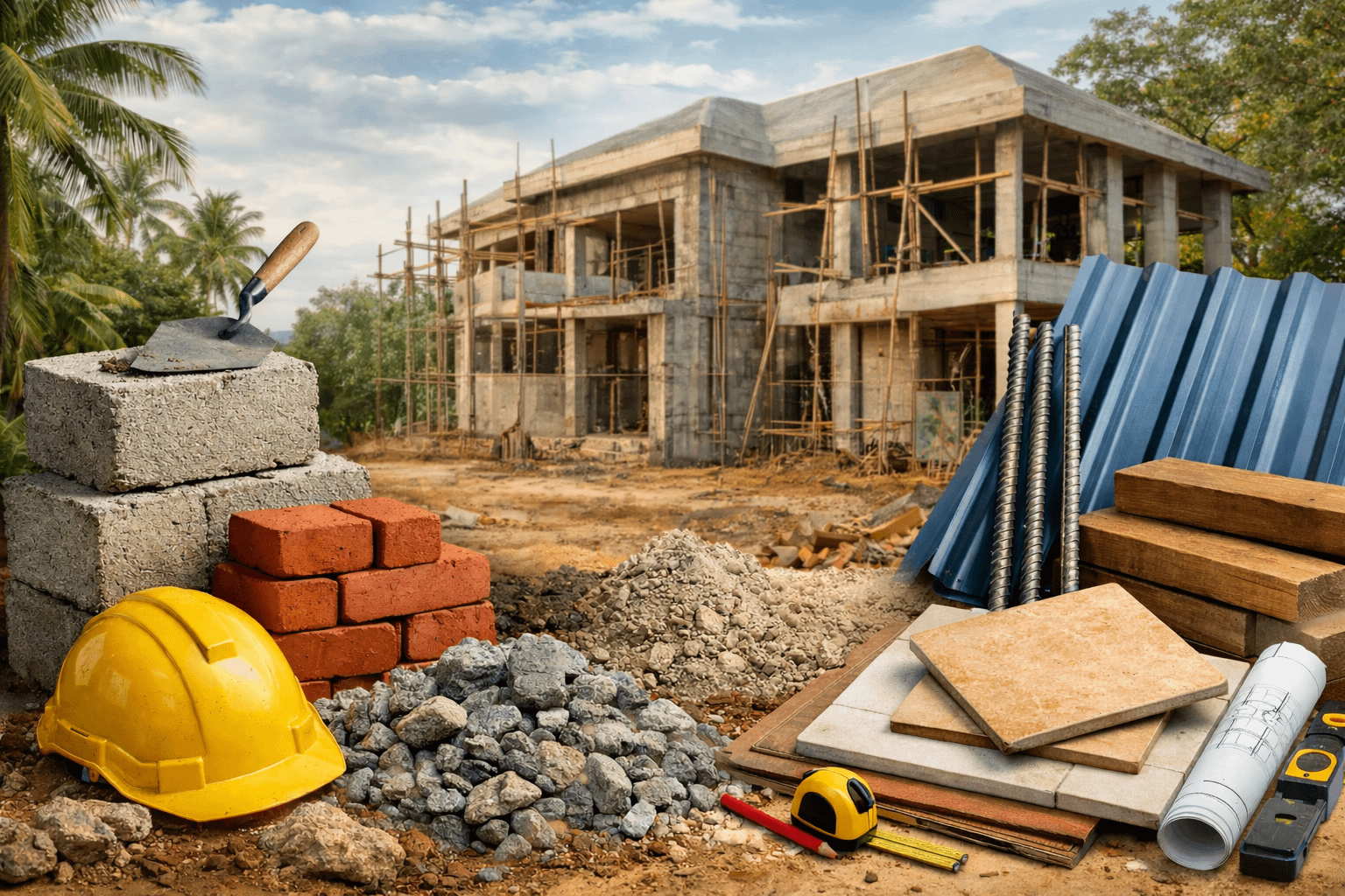 Read more about the article Top 7 Durable, Ghana-Friendly Building Materials for Long-Lasting Homes.